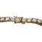 Bracelet Bracelet ligne "tennis" en or jaune serti de brillants. 58 Facettes 30035