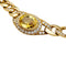 Collier Collier Cartier en or jaune diamants et saphir jaune. 58 Facettes 30440