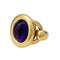 Bague 52 Bague Poiray "Indra" or jaune et améthyste. 58 Facettes 30666