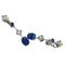 Boucles d'oreilles Boucles d'oreilles Chaumet, "Clarisse", en or blanc, saphirs et diamants. 58 Facettes 23684