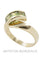 Bague 58 Bague moderne péridots 58 Facettes 27611
