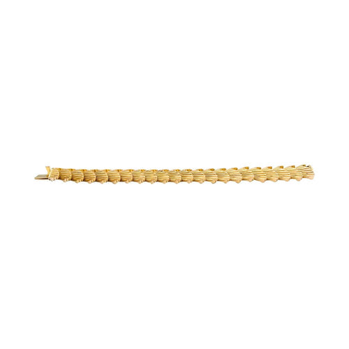 Bracelet Bracelet articulé en or jaune. 58 Facettes 29511
