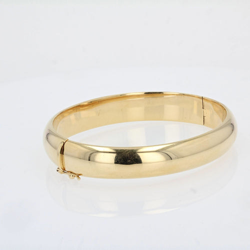 Bracelet Bracelet jonc en or ovale 58 Facettes 21-219