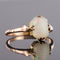 Bague 55 Bague ancienne opale solitaire 58 Facettes 19-471-48