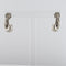 Boucles d'oreilles Boucles d'oreilles or blanc satiné diamants 58 Facettes YS66B