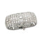 Bracelet Manchette Art Déco en platine et diamants. 58 Facettes 30206