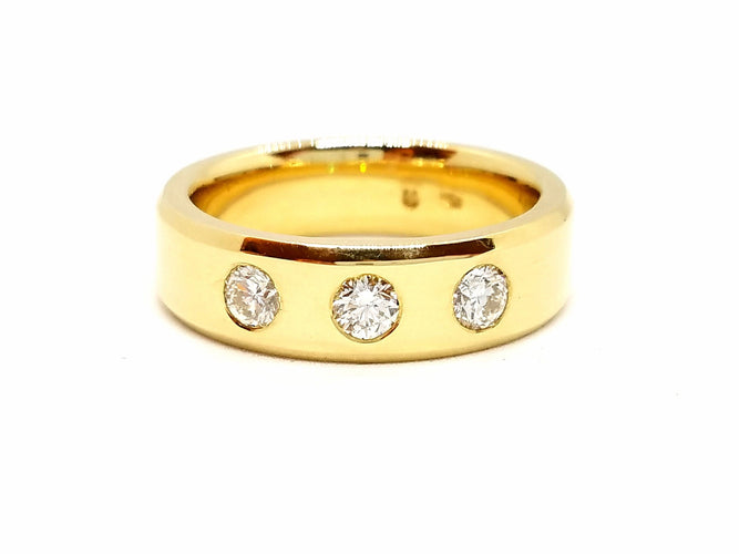 Bague 62 Bague Or jaune Diamant 58 Facettes 740212CN