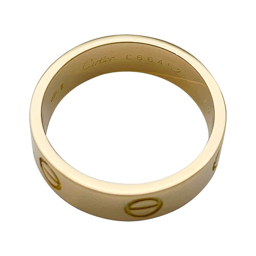 Bague 59 Bague Cartier modèle "Love" en or jaune. 58 Facettes 30078