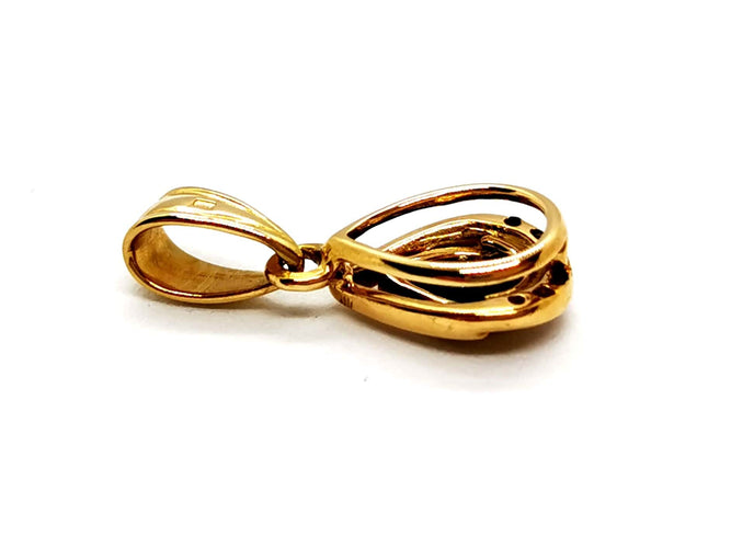 Pendentif Pendentif Or jaune Saphir 58 Facettes 1125991CD