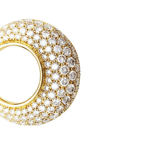 Pendentif Pendentif en or jaune et diamants. 58 Facettes 30517