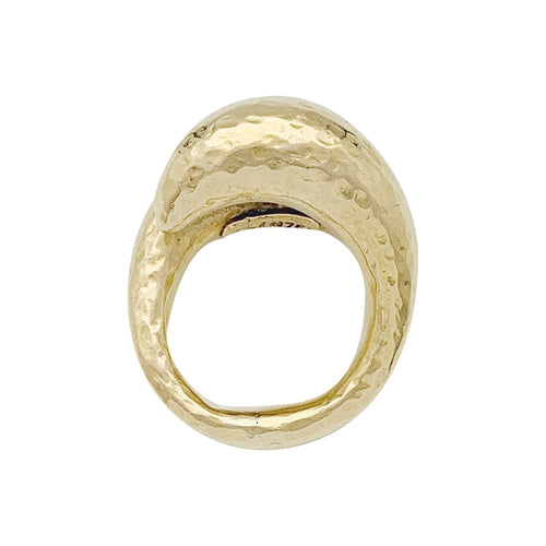 Bague 46 Bague Lalaounis Toi & Moi en or jaune. 58 Facettes 30157-1