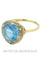 Bague 58 Bague topaze et diamants 58 Facettes 21961