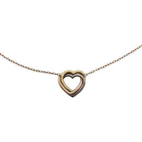 Collier Collier Cartier Coeur Trinity trois ors. 58 Facettes 30024