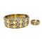 Bracelet Bracelet Bulgari en or et acier. 58 Facettes 30432