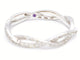 Bague 53 Etername Bague Entrelacs Or blanc Diamant 58 Facettes 06228CD