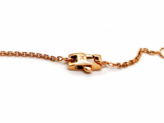 Collier Louis Vuitton Collier Idylle Blossom Or rose Diamant 58 Facettes 1142152CN