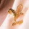 Broche Broche noeud or jaune 58 Facettes 20-235