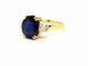 Bague 55 Bague Or jaune Saphir 58 Facettes 757301CN