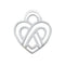 Pendentif Pendentif Poiray, "Coeur Fil", or blanc, diamants. 58 Facettes 30212