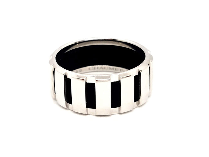 Bague 64 Chaumet Bague Class one Or blanc 58 Facettes 750305CN