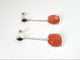 Boucles d'oreilles Boucles d'oreilles Or blanc Agate 58 Facettes 06114CD