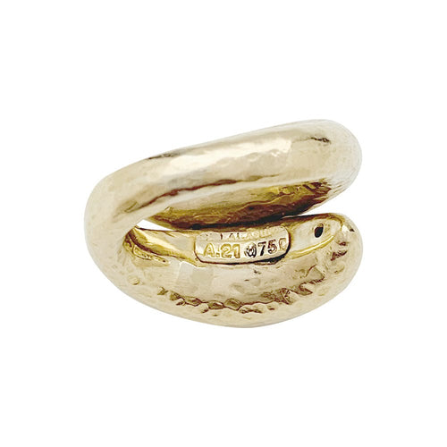 Bague 46 Bague Lalaounis Toi & Moi en or jaune. 58 Facettes 30157-1