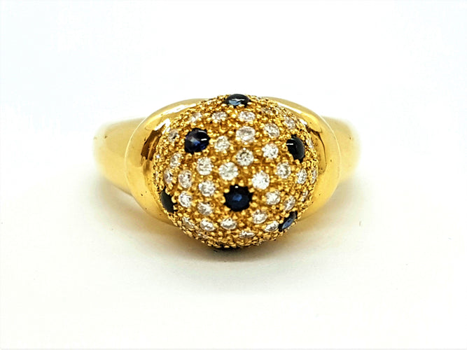 Bague 56 Bague Or jaune Diamant 58 Facettes 00007GD