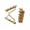 Boutons de manchette Boutons de manchette Hermès, maille gourmette en or jaune. 58 Facettes 30425