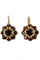 Boucles d'oreilles Dormeuses grenats 58 Facettes 37231