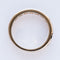 Bague 52 Demi alliance or jaune diamants 58 Facettes 20-257-48