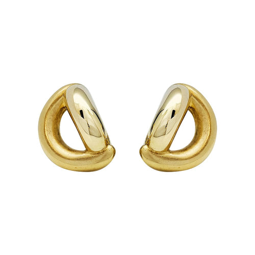 Boucles d'oreilles Boucles d'oreilles A&A Turner en or jaune. 58 Facettes 30395