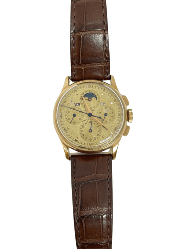 Montre Montre vintage Universal Genève Tri-Compax 58 Facettes