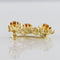 Broche Broche rétro grenats oranges 58 Facettes 20-076