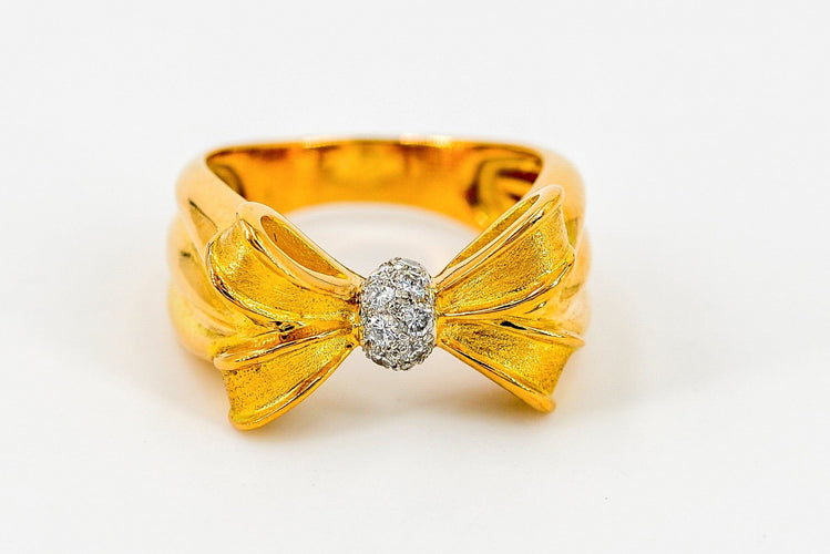Bague 53 Bague Or jaune Diamant 58 Facettes 00022GD
