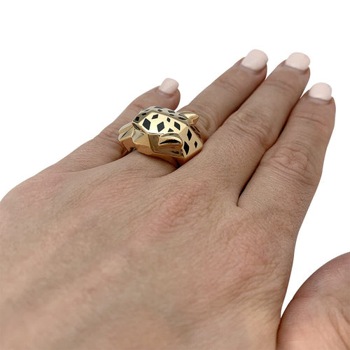Bague 54 Bague Panthère de Cartier. 58 Facettes 30063