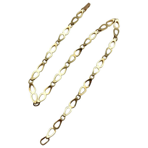 Collier Collier en or jaune maille fantaisie. 58 Facettes 26542
