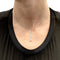 Collier Collier style Art Déco en or blanc platine et diamants. 58 Facettes 30602
