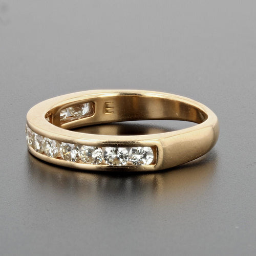 Bague 56 Alliance diamants occasion 58 Facettes 20-549-53