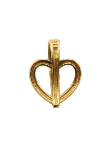 Pendentif Pendentif coeur diamanté 58 Facettes 4091
