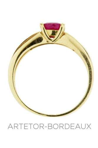 Bague 47 Bague rubis 58 Facettes 12381