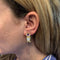 Boucles d'oreilles Boucles d'oreilles Van Cleef & Arpels "Saint Germain" en or jaune, améthystes et nacres. 58 Facettes 30290