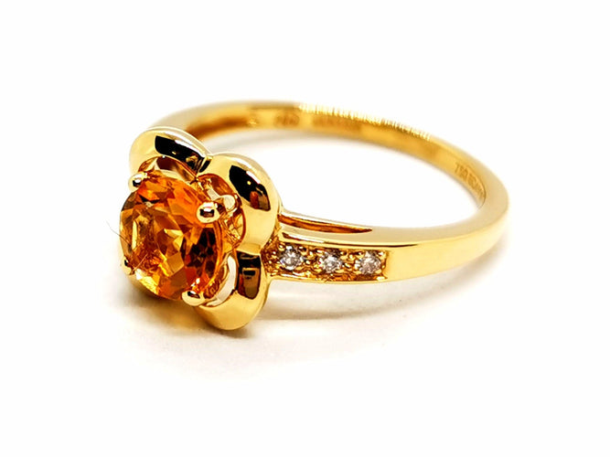 Bague 52 Mauboussin Bague Désirez l'amour Or jaune Citrine 58 Facettes 1161960CD