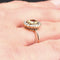 Bague 54 Bague ancienne saphir jaune et diamants 58 Facettes 20-619-48