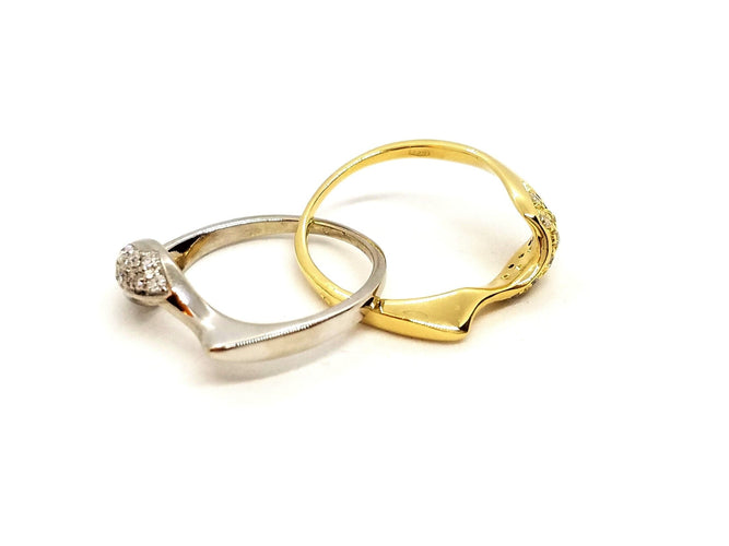 Bague 52 Bague Or blanc Diamant 58 Facettes 720127CN