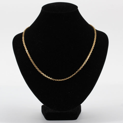 Collier Chaîne ancienne en or jaune 58 Facettes 21-156