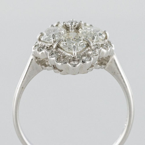 Bague 52 Bague Diamants esprit marquise 58 Facettes 11-166-4023110-52