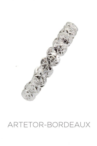 Bague 52 Alliance diamants 58 Facettes 33101