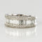 Bague 51 Bague Diamants baguettes 58 Facettes 09-010-2508506-53