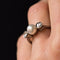 Bague 50 Bague ancienne perle et diamants taillés en rose 58 Facettes 15-274-50