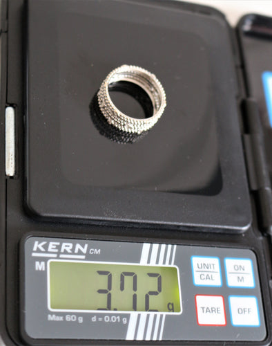 Bague 54 Mauboussin Bague "Le Premier Jour" Trois rangs de diamants 58 Facettes 347